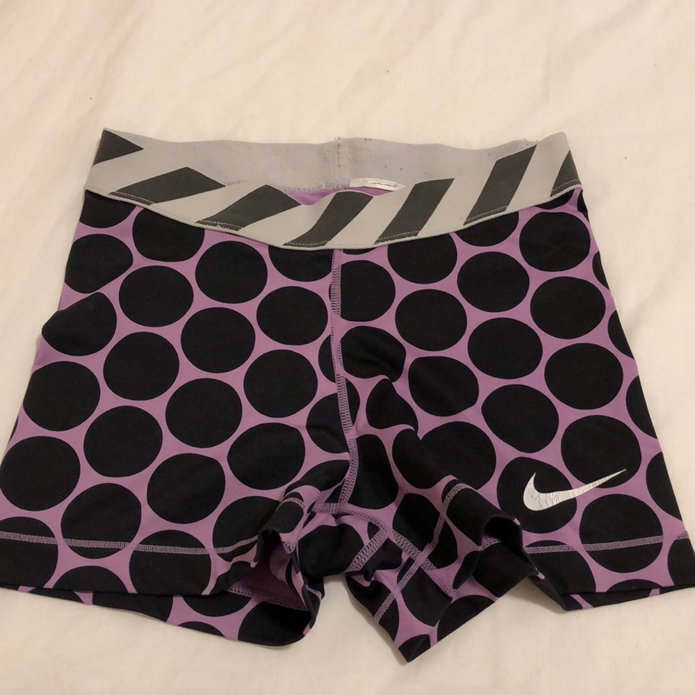 Purple nike pro